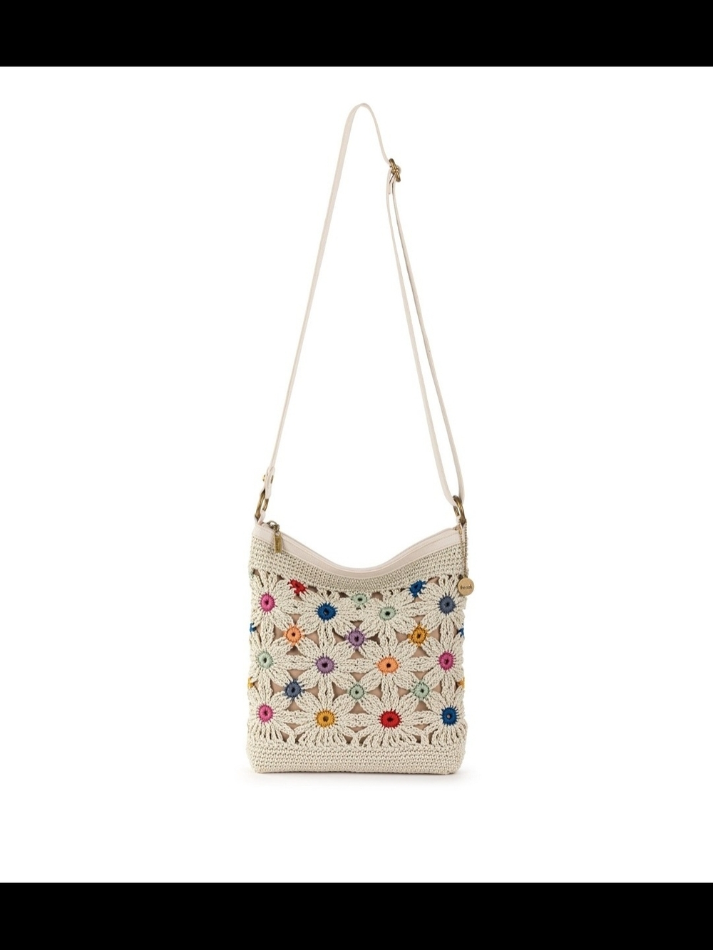 *NWOT* The Sak Crochet Crossbody Floral - Picture 3 of 9